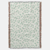 Couverture Motif botanique d'eucalyptus (devant Vertical)
