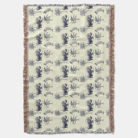 Couverture Motif botanique du Nil (devant Vertical)