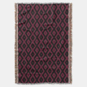 Couverture Motif bourguignon et diamant noir (devant Vertical)