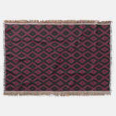 Couverture Motif bourguignon et diamant noir (Devant)