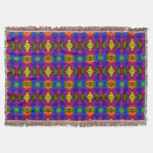 Couverture Motif brillant d'art Abstrait (Devant)