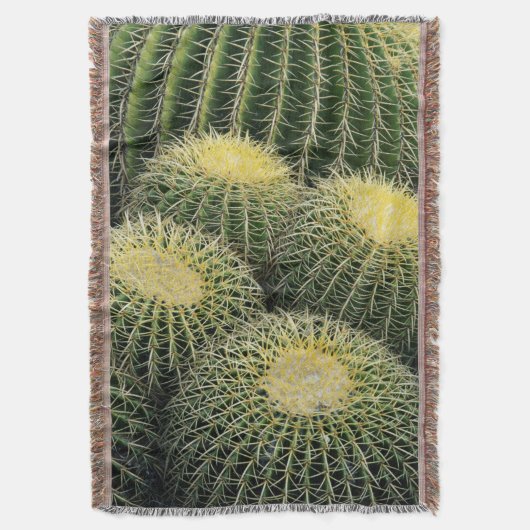 Couverture Motif Cactus (devant Vertical)