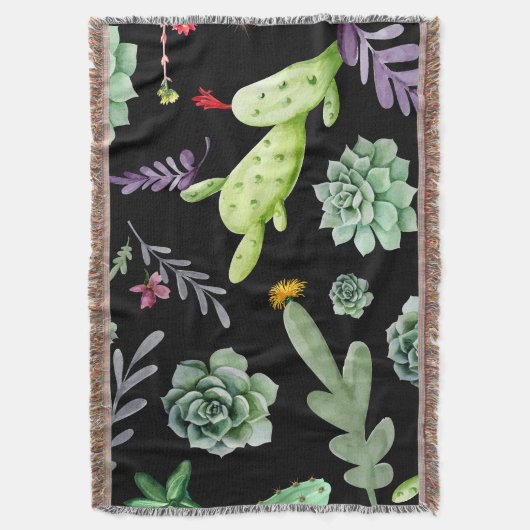 Couverture Motif Cactus 2 (devant Vertical)
