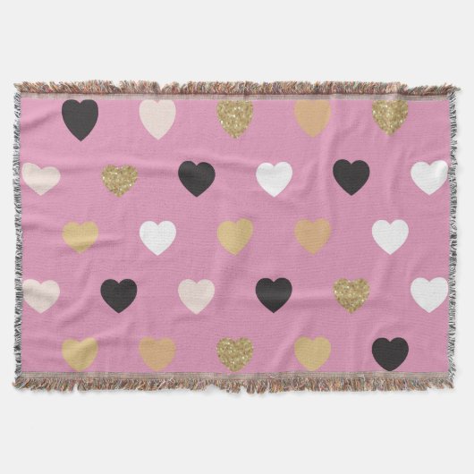 Couverture Motif Cœurs 32 (Devant)