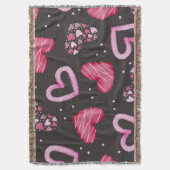 Couverture Motif Cœurs 34 (devant Vertical)
