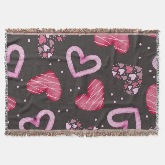 Couverture Motif Cœurs 34 (Devant)