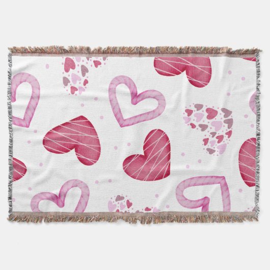 Couverture Motif Cœurs 36 (Devant)