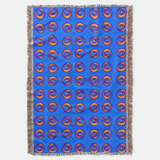 Couverture Motif COOL bleu et jaune (devant Vertical)
