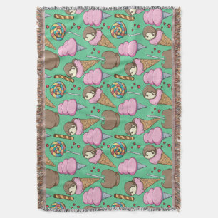 Couverture Motif crème glacée motif Lollies lollipop 29