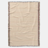 Couverture Motif crème rose deux tons (devant Vertical)