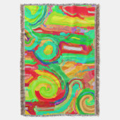 Couverture Motif d'abstraction coloré (devant Vertical)