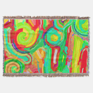 Couverture Motif d'abstraction coloré