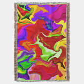 Couverture Motif d'abstractions colorées (devant Vertical)