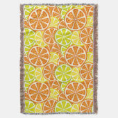 Couverture Motif d'agrume (devant Vertical)