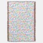 Couverture motif d'alphabet (devant Vertical)