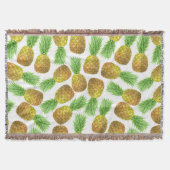 Couverture Motif d'aquarelle ananas (Devant)