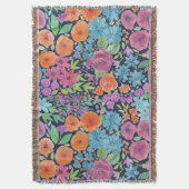 Couverture Motif d'aquarelle florale (devant Vertical)