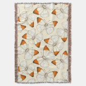 Couverture Motif d'aquarelle papillons (devant Vertical)