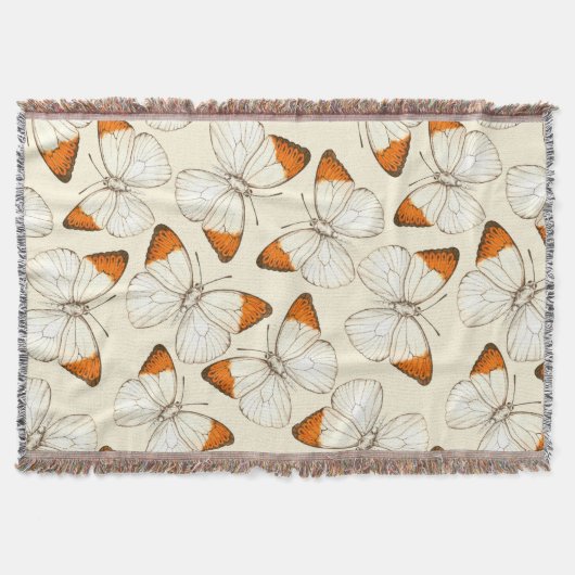 Couverture Motif d'aquarelle papillons (Devant)