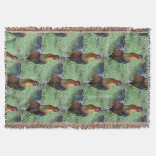 Couverture Motif d'art de la nature du coq