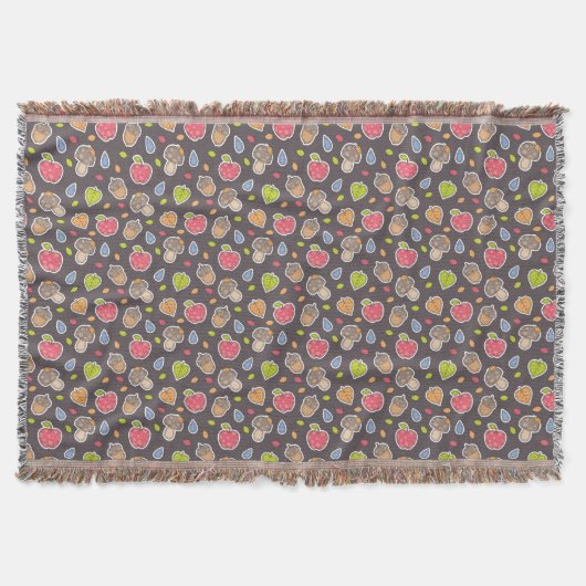 Couverture motif d'automne (Devant)