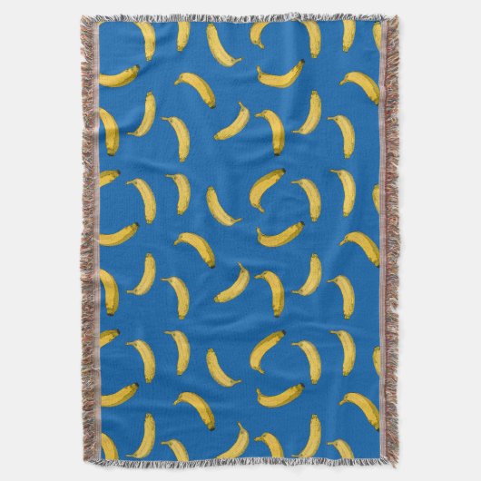 Couverture Motif de banane (devant Vertical)