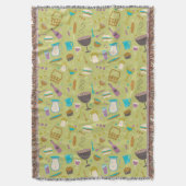 Couverture Motif de barbecue (devant Vertical)