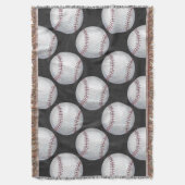 Couverture Motif de baseball peint (devant Vertical)