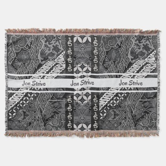 Couverture Motif de BATIK moderne (Devant)