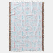 Couverture motif de bébé avec l'ours de nounours (devant Vertical)