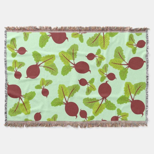 Couverture Motif de betteraves (Devant)