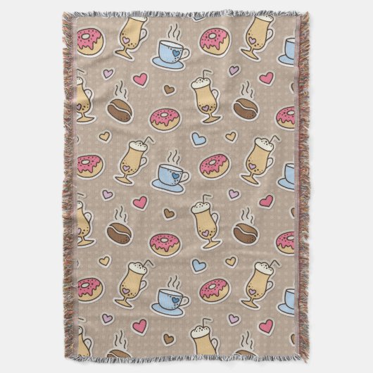 Couverture Motif de café (devant Vertical)