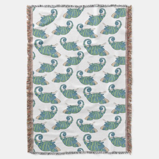 Couverture Motif de caméléon (devant Vertical)