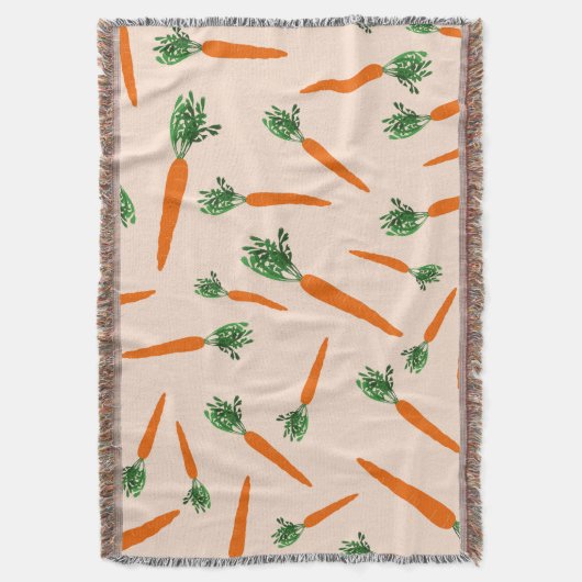 Couverture Motif de carottes orange (devant Vertical)