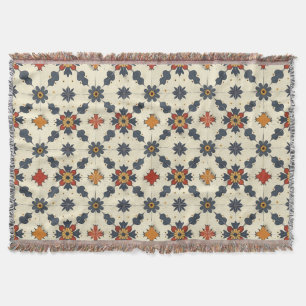 Couverture Motif de carreaux espagnol vintage