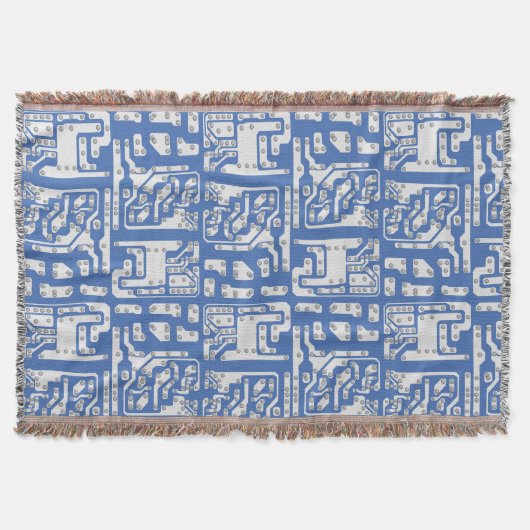 Couverture Motif de carte de circuit (Devant)