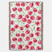 Couverture Motif de cerises d'aquarelle (devant Vertical)