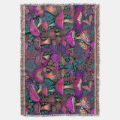 Couverture Motif de champignon psychédélique Trippy (devant Vertical)
