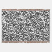 Couverture Motif de chardon de William Morris élégant (Devant)