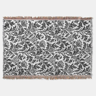 Couverture Motif de chardon de William Morris élégant