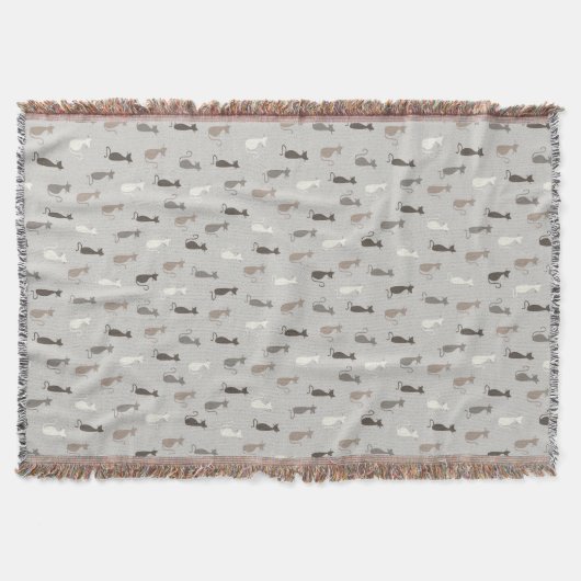 Couverture Motif de chats (Devant)