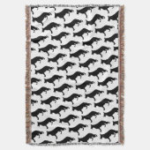 Couverture Motif de chien berger noir (devant Vertical)