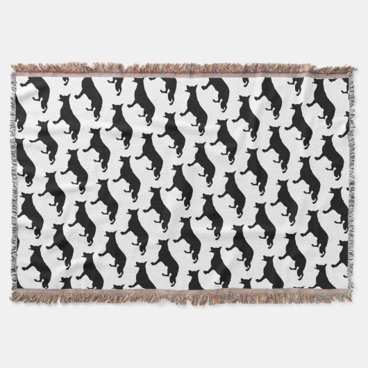 Couverture Motif de chien berger noir (Devant)