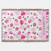 Couverture Motif De Chouettes, Chouettes Mignonnes, Chouettes (Devant)