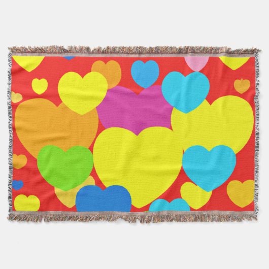 Couverture Motif de coeur (Devant)