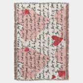 Couverture Motif de cœur moderne avec fond de script (14) (devant Vertical)