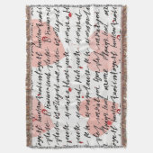 Couverture Motif de cœur moderne avec fond de script (19) (devant Vertical)