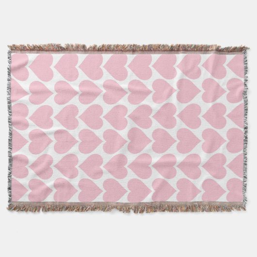 Couverture Motif de cœurs roses, romantique, amour (Devant)