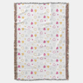 Couverture Motif de cœurs stylisés (devant Vertical)