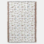 Couverture Motif de collage de crème glacée Sundae (devant Vertical)